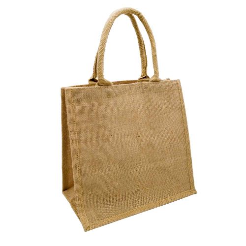 Natürliche Jutetasche M - Bild 3